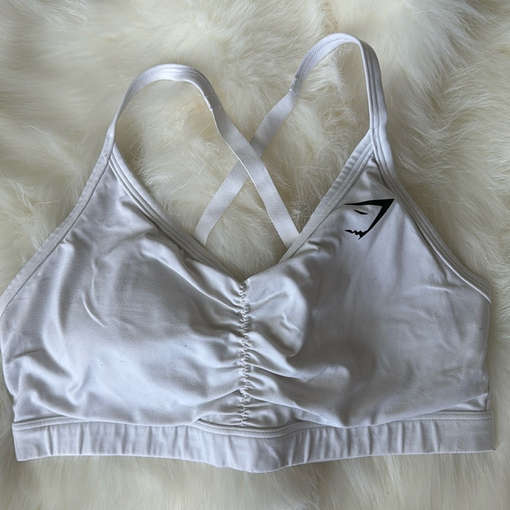 Gymshark ruched sports bra